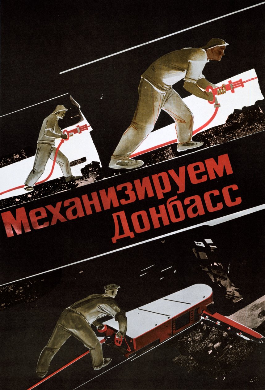 Sovjetisk plakat, 1930 av Unbekannt
