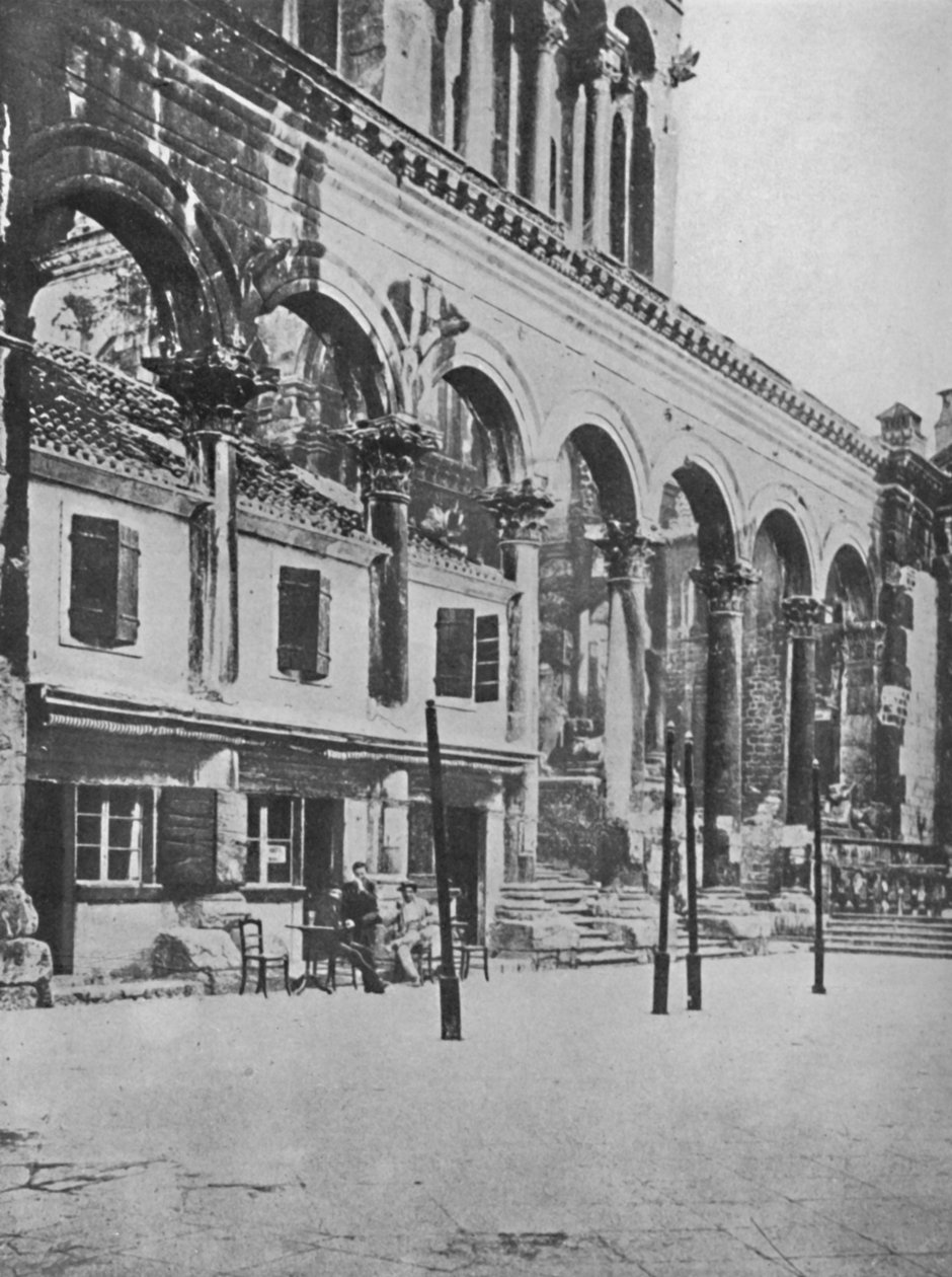 Split - Peristyle, 1913 av Unbekannt
