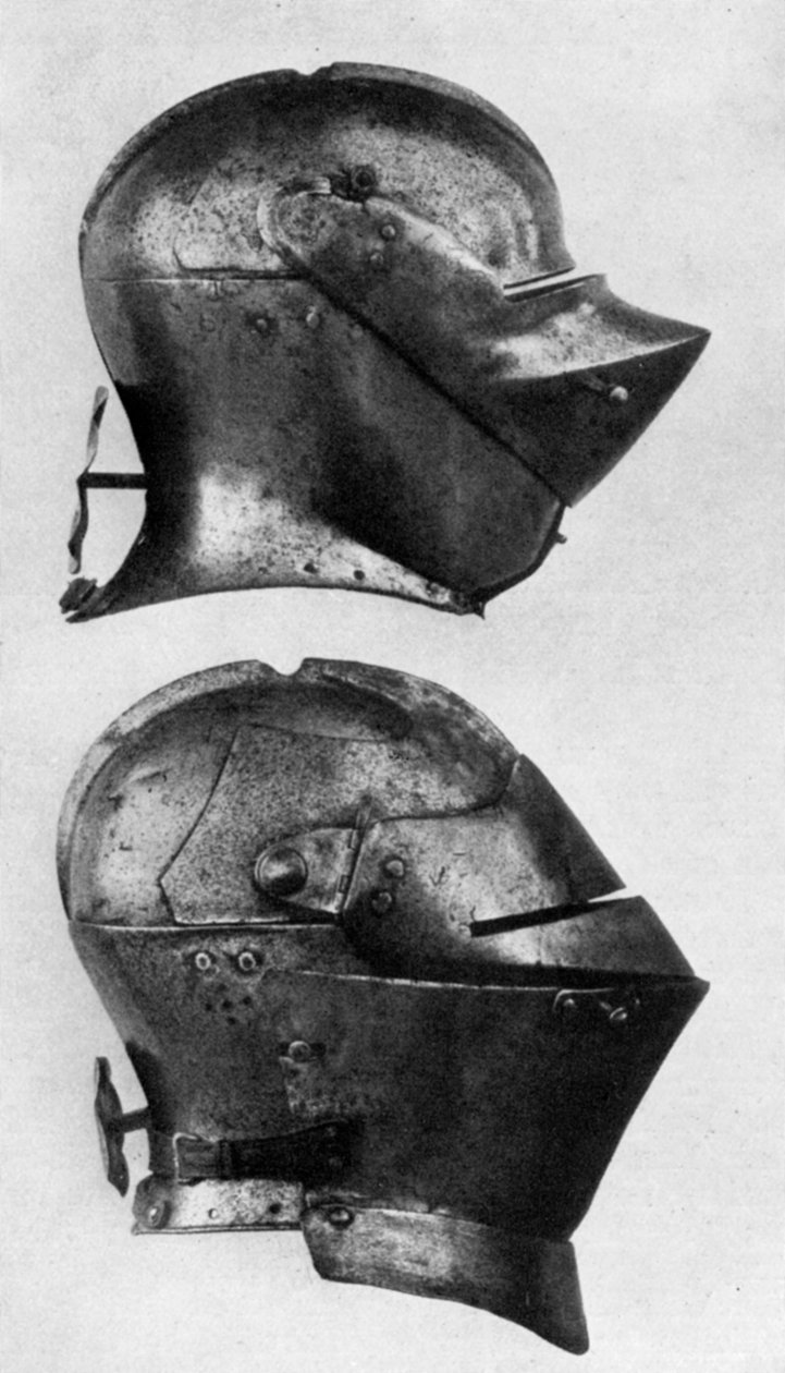 Spanske og italienske hjelmer, 1400-tallet, 1929 av Unbekannt
