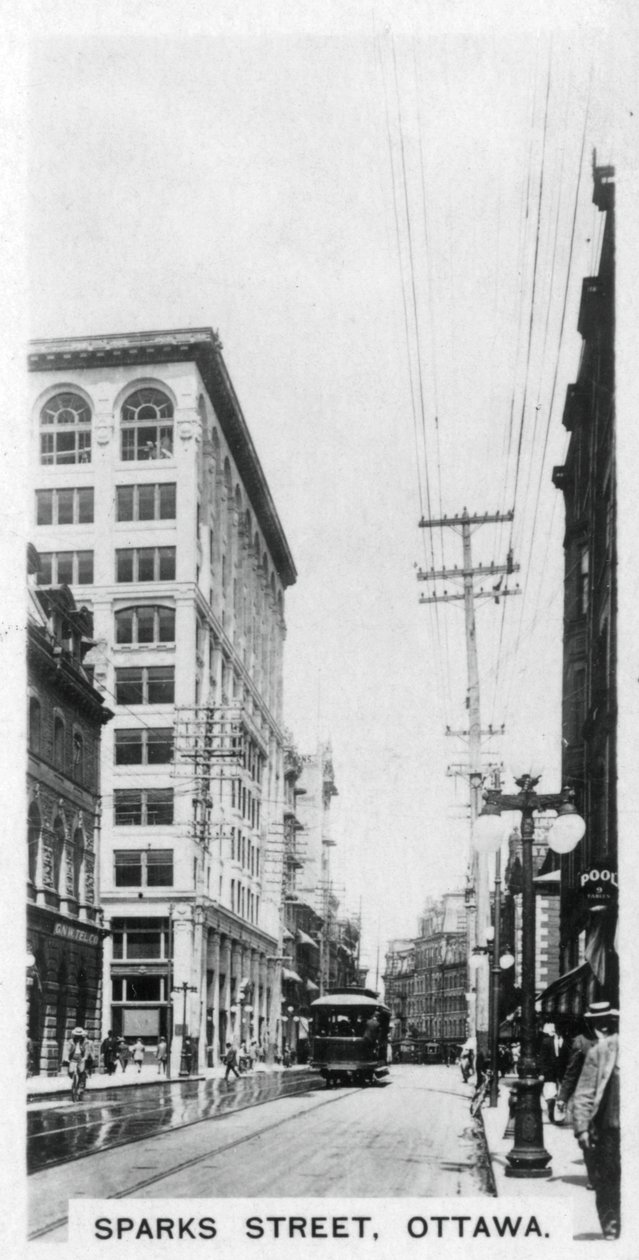 Sparks Street, Ottawa, Canada, ca 1920-tallet av Unbekannt