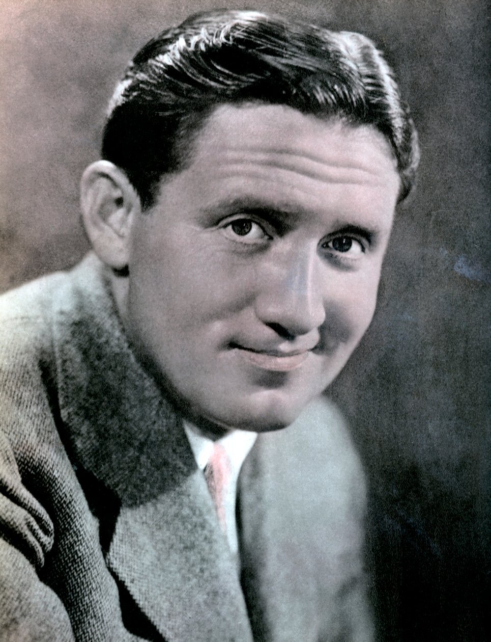Spencer Tracy , amerikansk filmskuespiller, 1934-1935 av Unbekannt