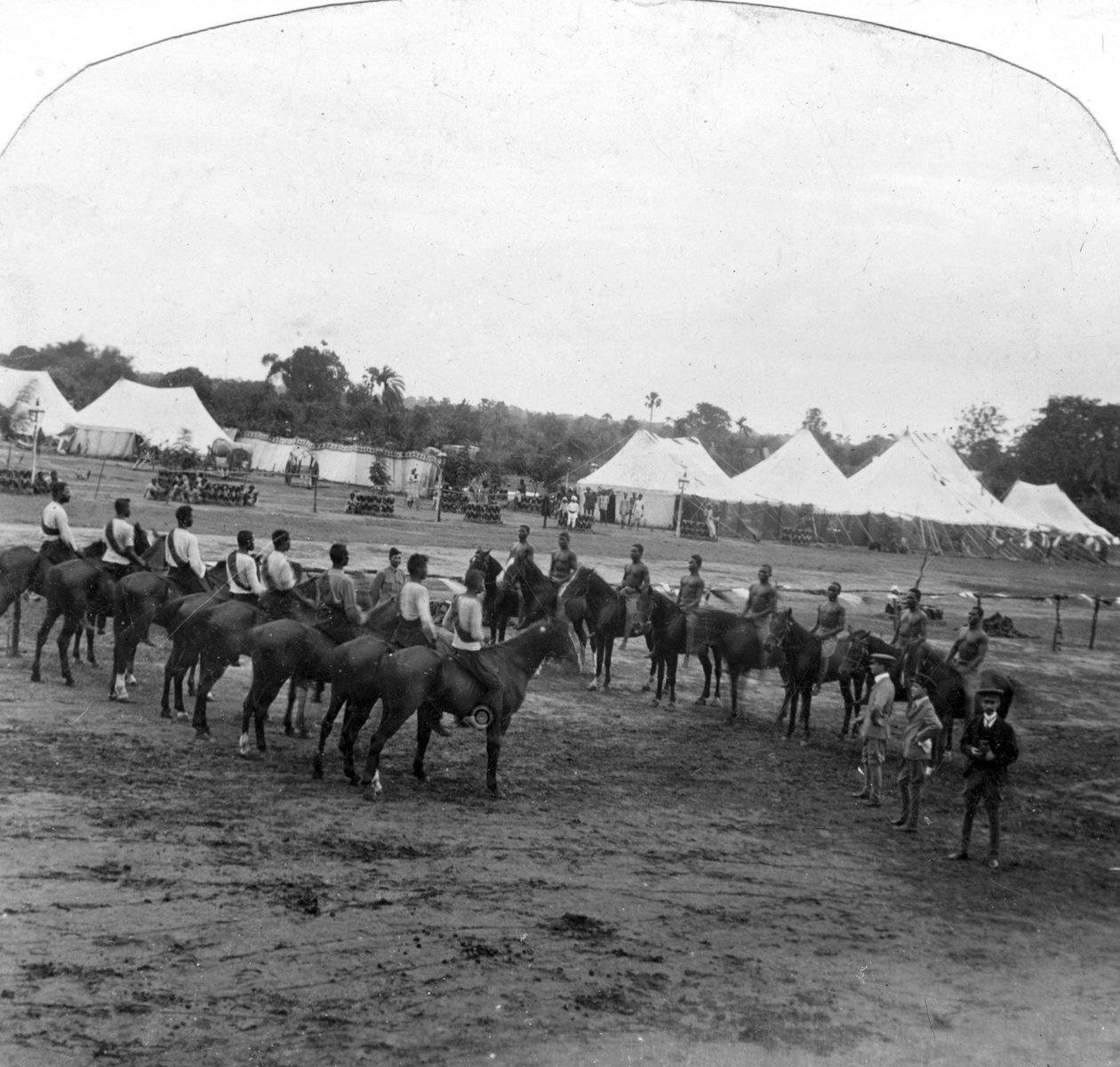 Sportsdag på Narsampet, India, 1905 av Unbekannt