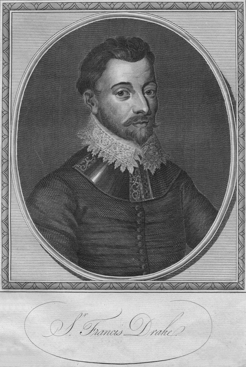 Sr. Francis Drake, 1786. av Unbekannt