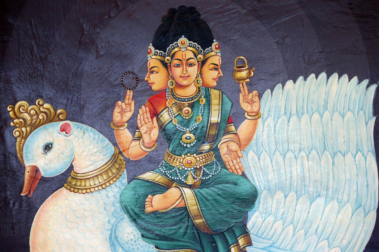 Sri Mrimam hinduistiske tempel. Hva er hindu? Sri Brahmi Singapore av Unbekannt