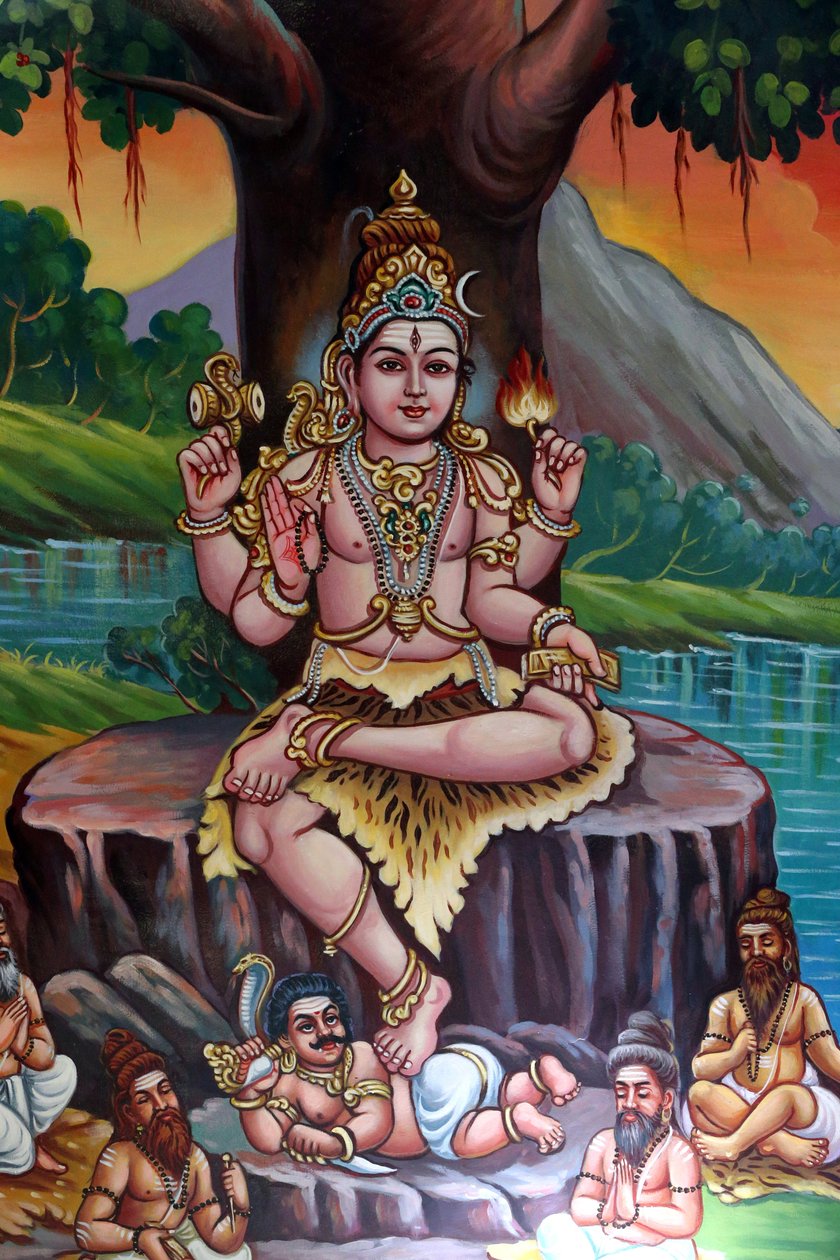 Sri Vadapathira Kaliamman hinduistisk tempel. Shiva. Singapore av Unbekannt