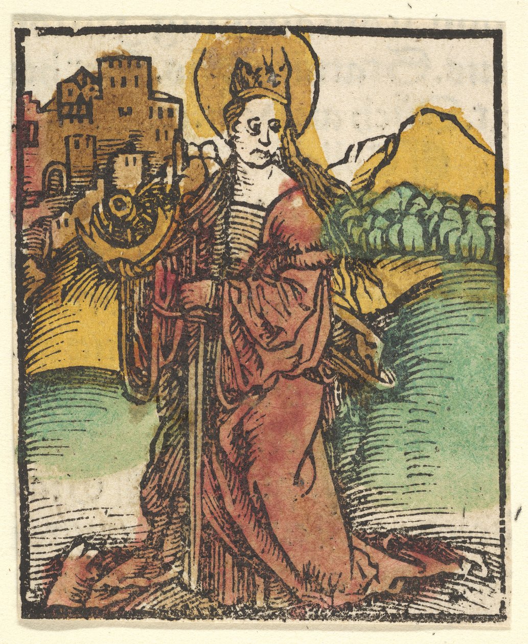 St. Catherine kopi, etter 1511. av Unbekannt
