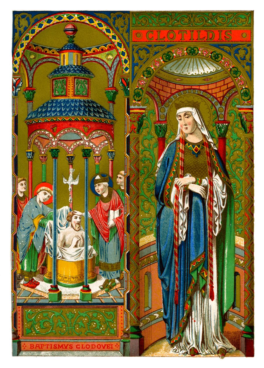 St Clotilda, 1886 av Unbekannt
