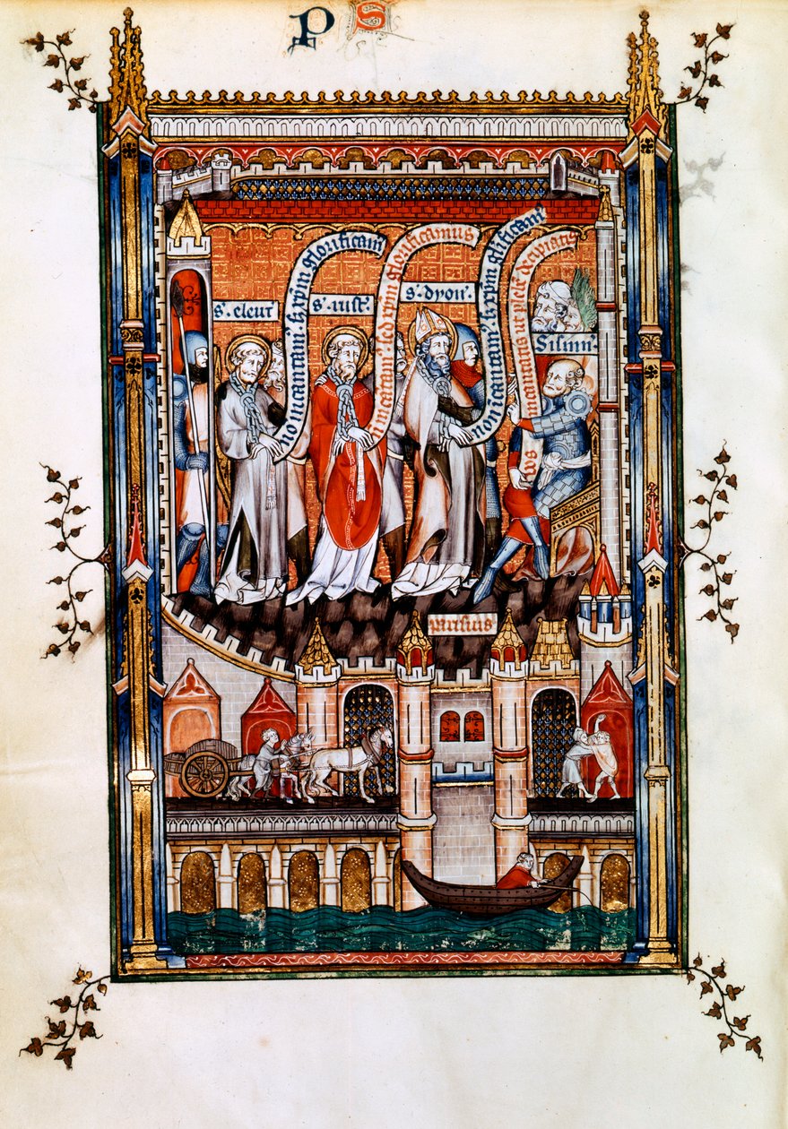 St Denis før Sissinius, 1317 av Unbekannt