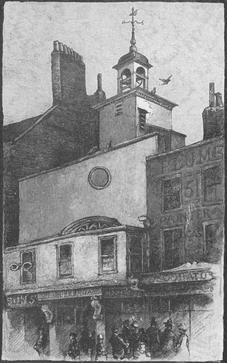 St. Ethelburga, 1890 av Unbekannt