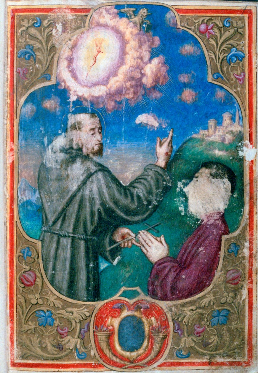 St Francis and the Doge Francesco Dona, Dogeordenen, 1548 av Unbekannt