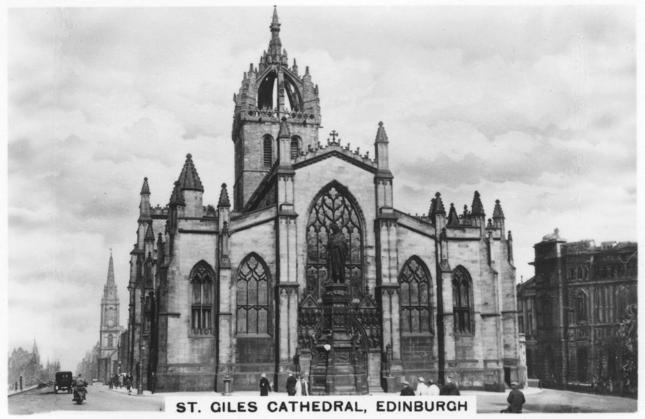 St Giles Cathedral, Edinburgh, 1937 av Unbekannt