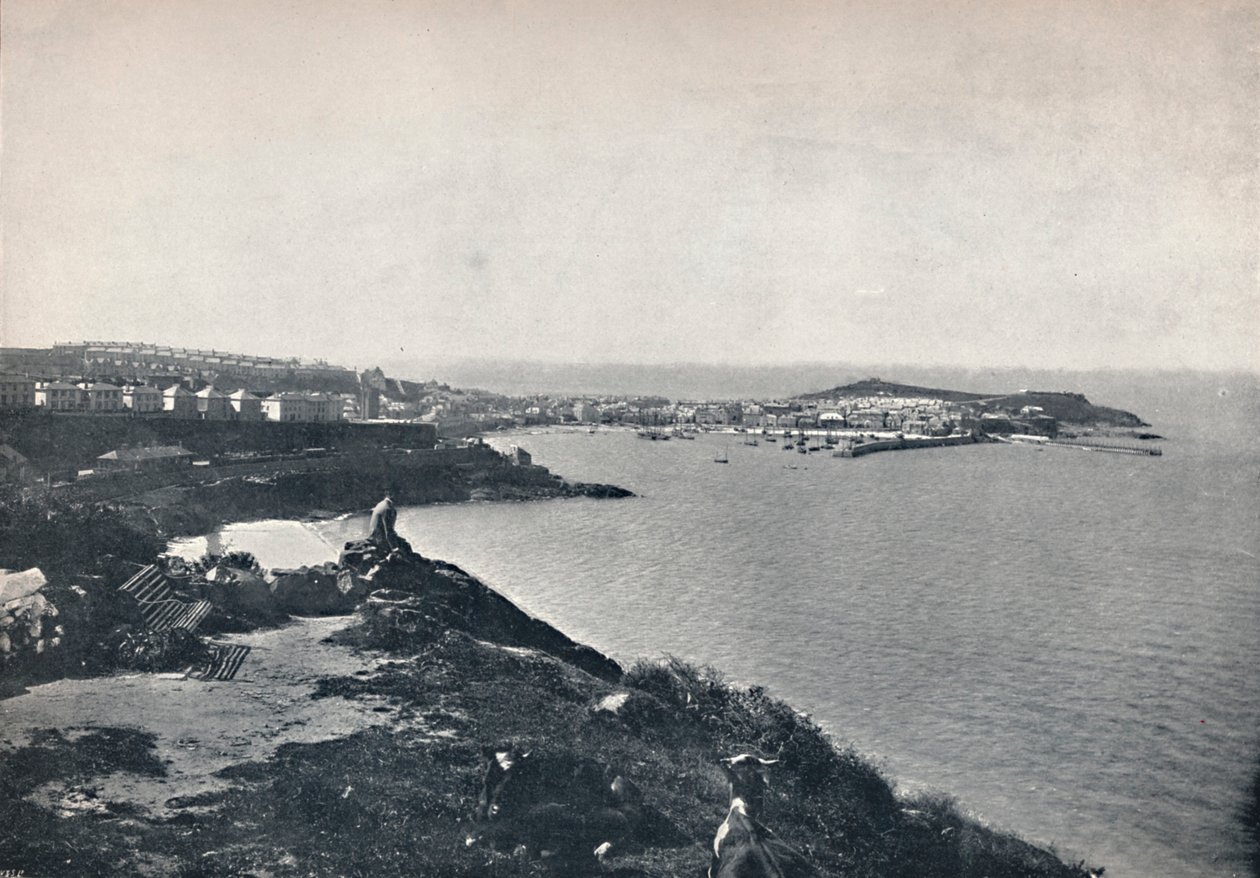 St. Ives - The Town and The Island, 1895 av Unbekannt