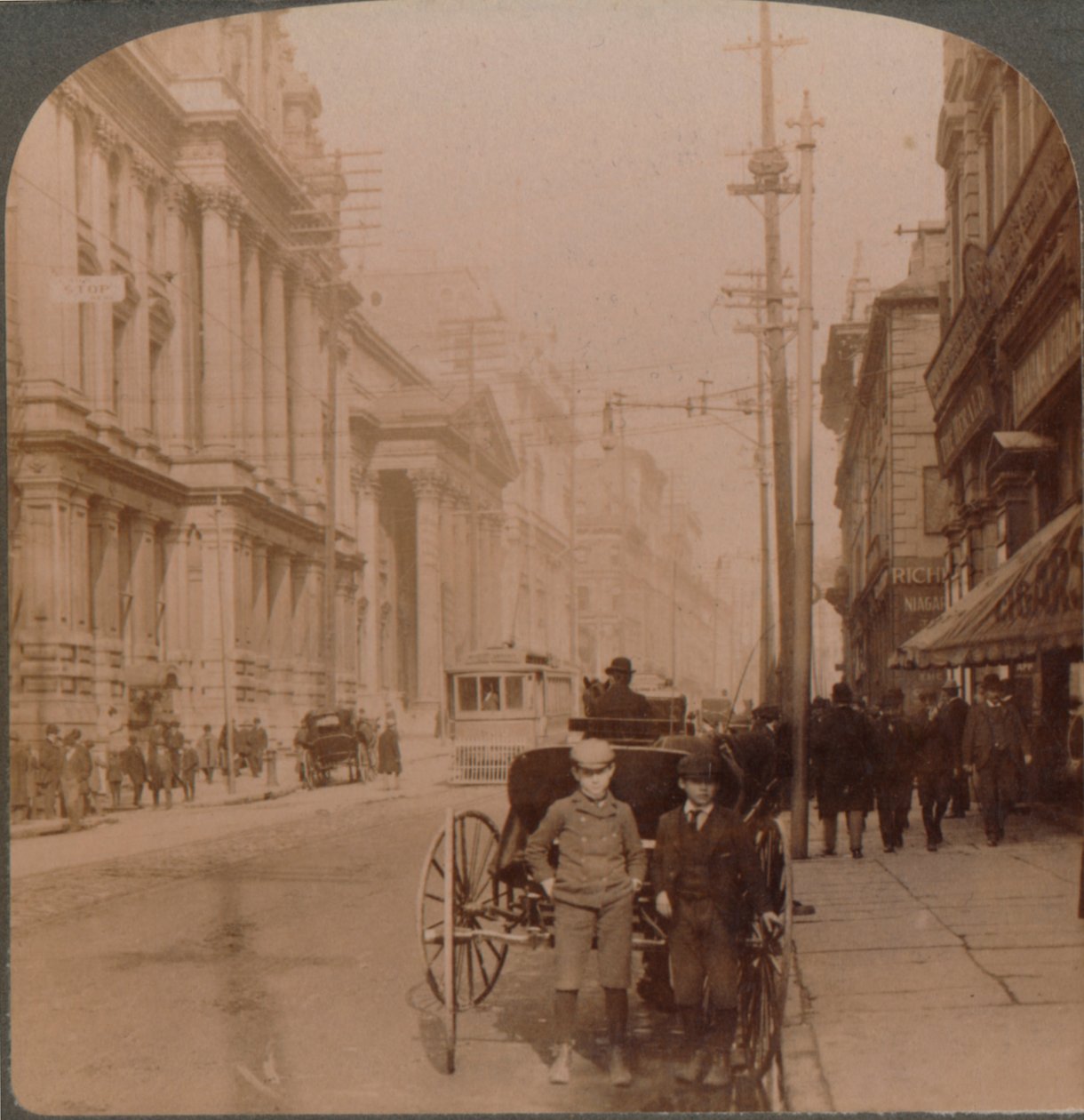 St. James Street, Montreal, Canada, 1900 av Unbekannt