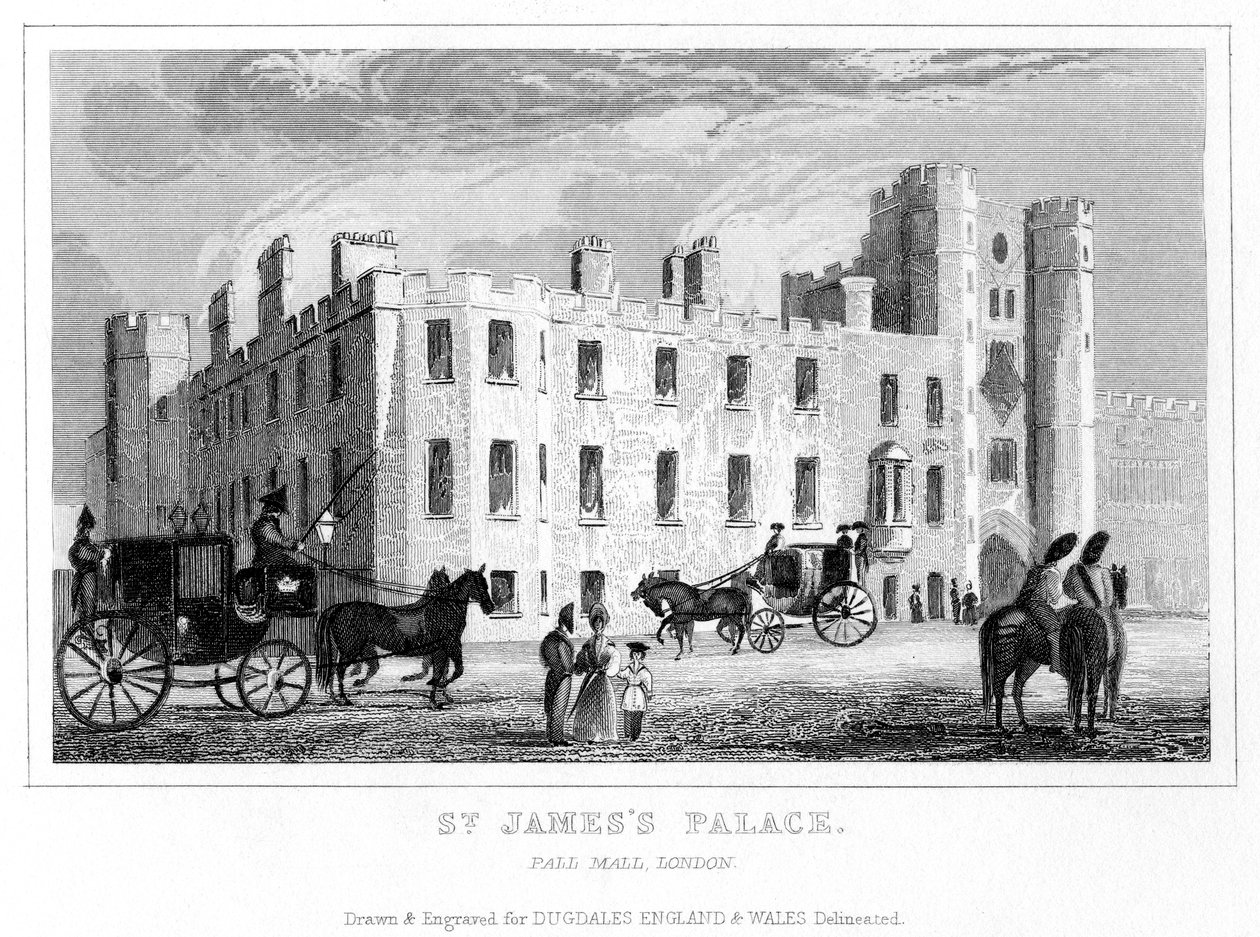 St James Palace, Pall Mall, Westminster, London. av Unbekannt