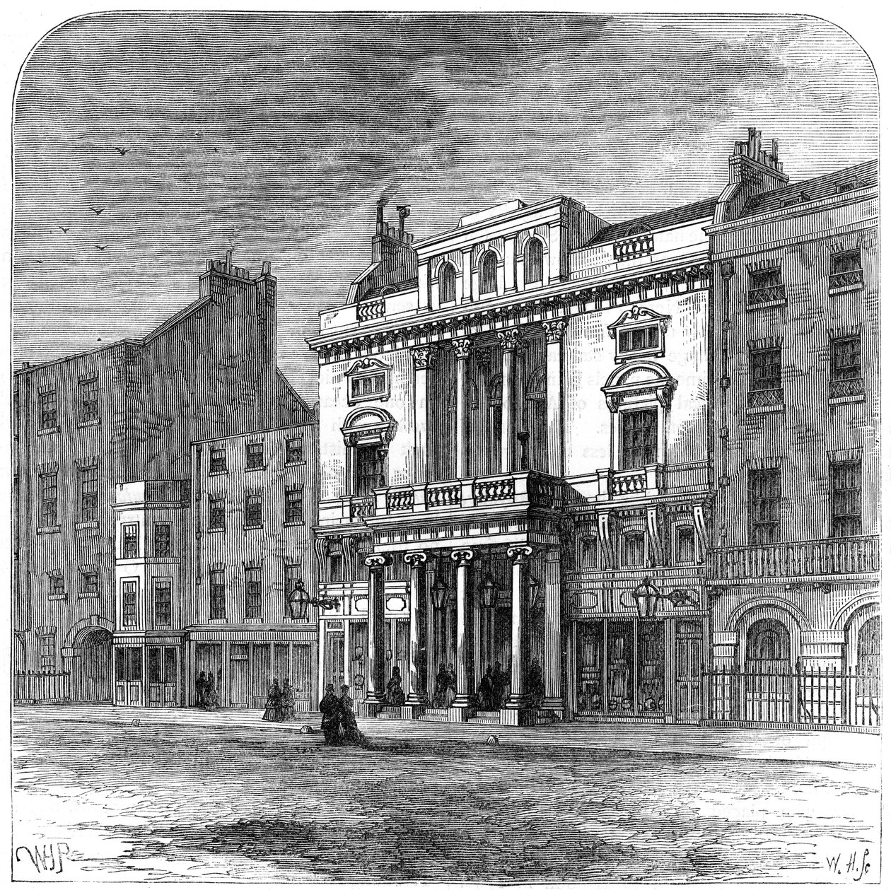 St James Theatre, London, 1891 av Unbekannt