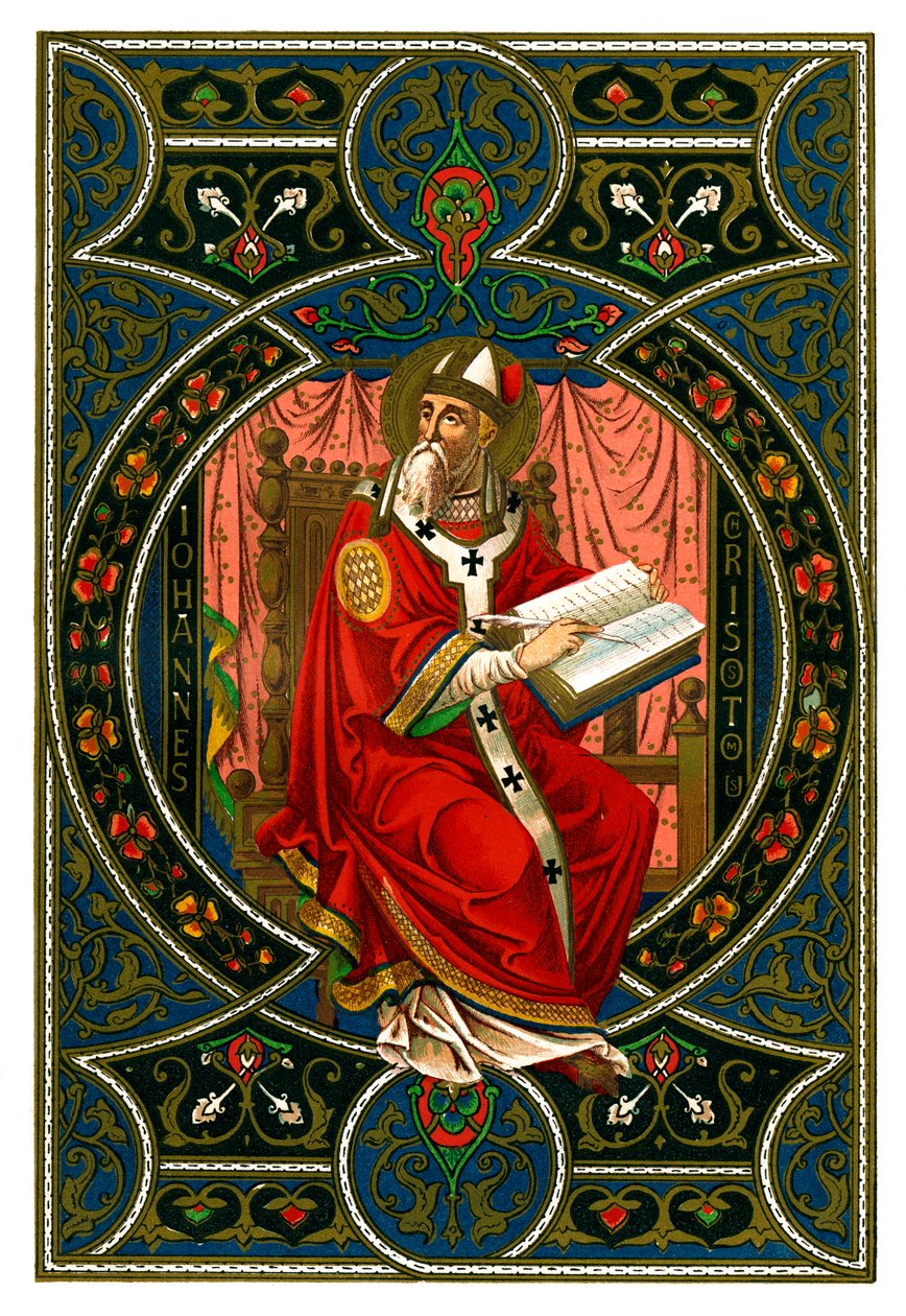 Evangelisten Johannes, 1886 av Unbekannt