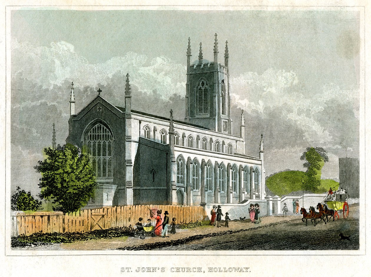 St Johns Church, Holloway, Islington, London av Unbekannt