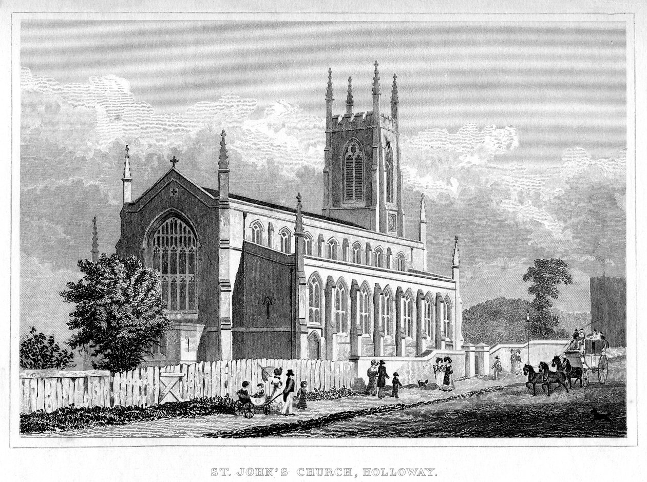 St Johns Church, Holloway, London av Unbekannt