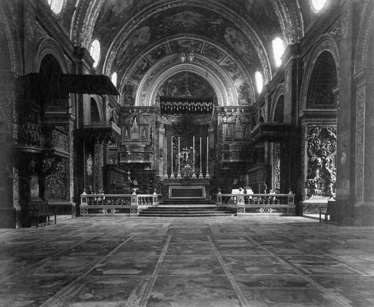 St Johns Co-Cathedral, Valletta, Malta, ca 1910-tallet av Unbekannt