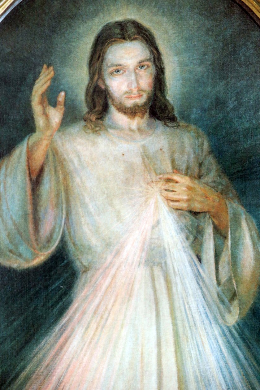 St Josephs kirke. Den guddommelige barmhjertighet. Jesus jeg stoler på deg. Singapore av Unbekannt