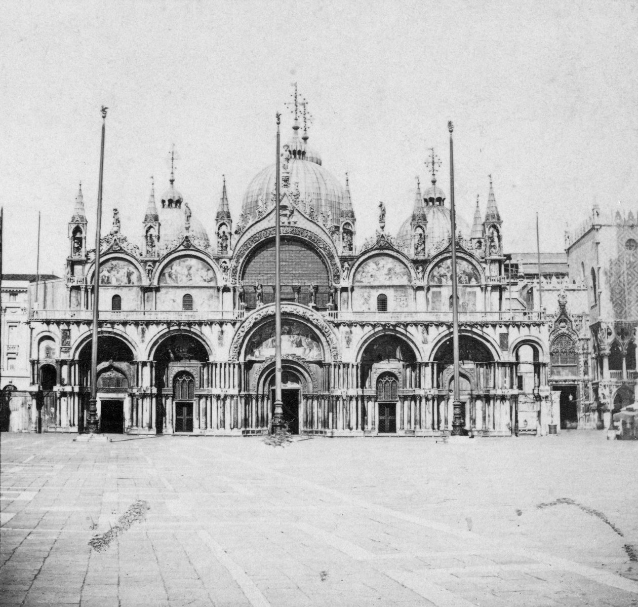 Markuskirken, Venezia, Italia, slutten av 1800- eller begynnelsen av 1900-tallet av Unbekannt