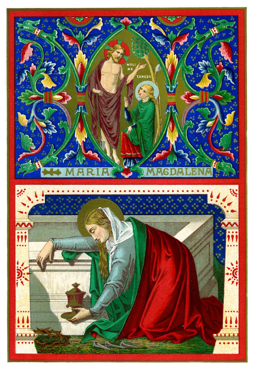St Mary Magdalena, 1886 av Unbekannt