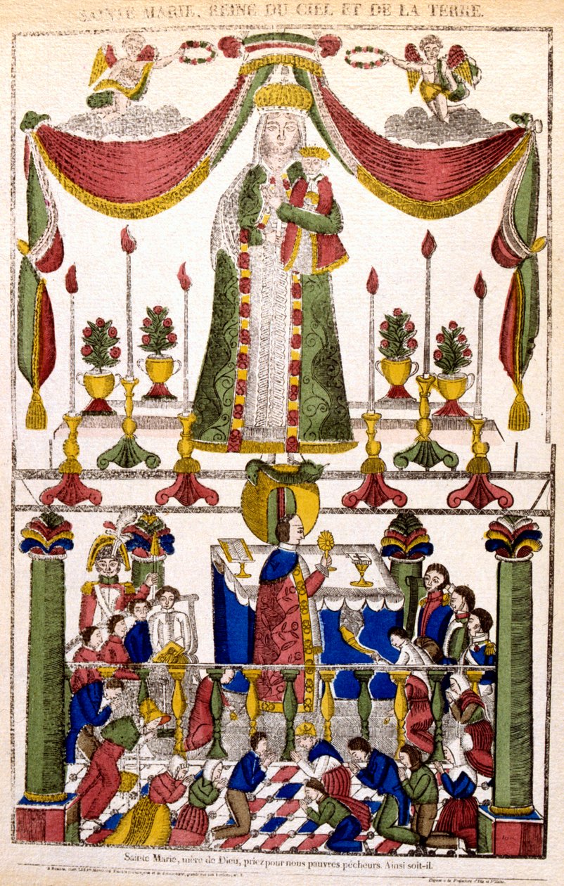 St Mary, Queen of Heaven and the Earth, 1800-tallet av Unbekannt