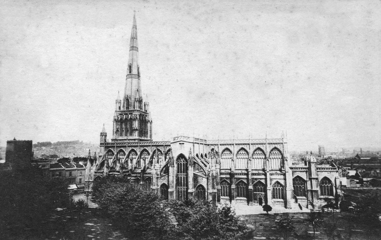 St Mary Redcliffe Church, Bristol, tidlig på 1900-tallet av Unbekannt