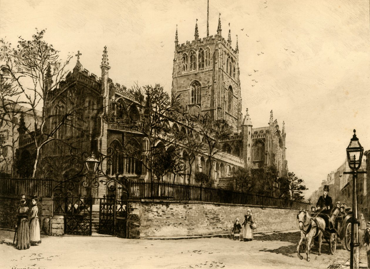 St. Marys, Nottingham, 1898. av Unbekannt