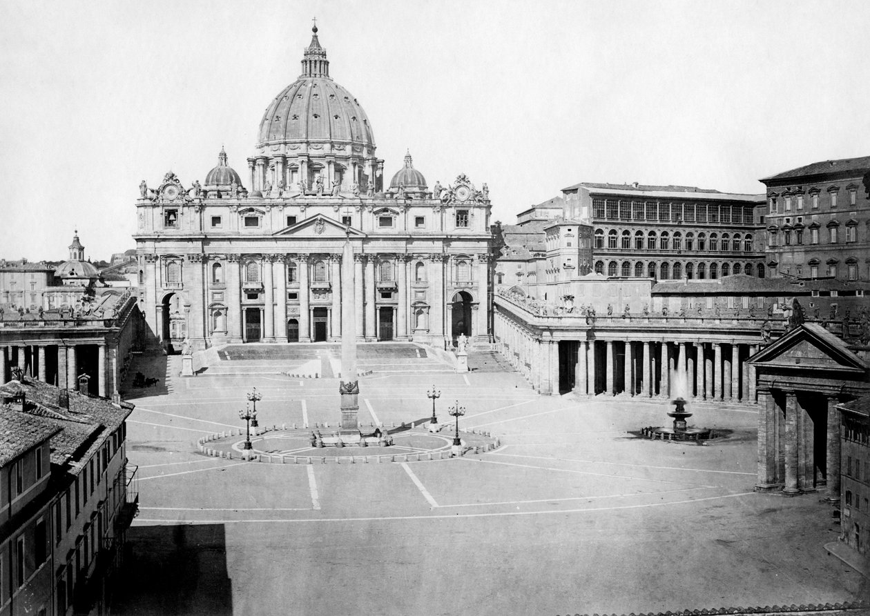 Petersplassen, Roma, 1900-tallet av Unbekannt