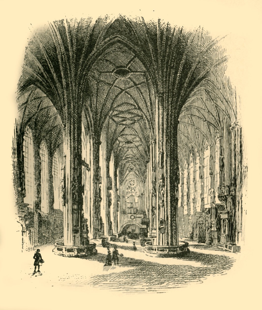St. Stephens-katedralen, Wien, 1907. av Unbekannt