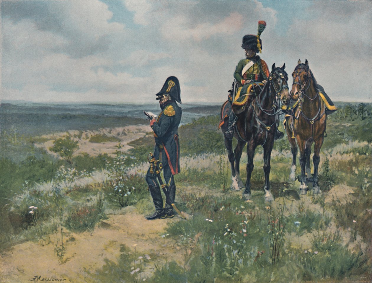 Stabsoffiser Rekognoscering, 1896 av Unbekannt