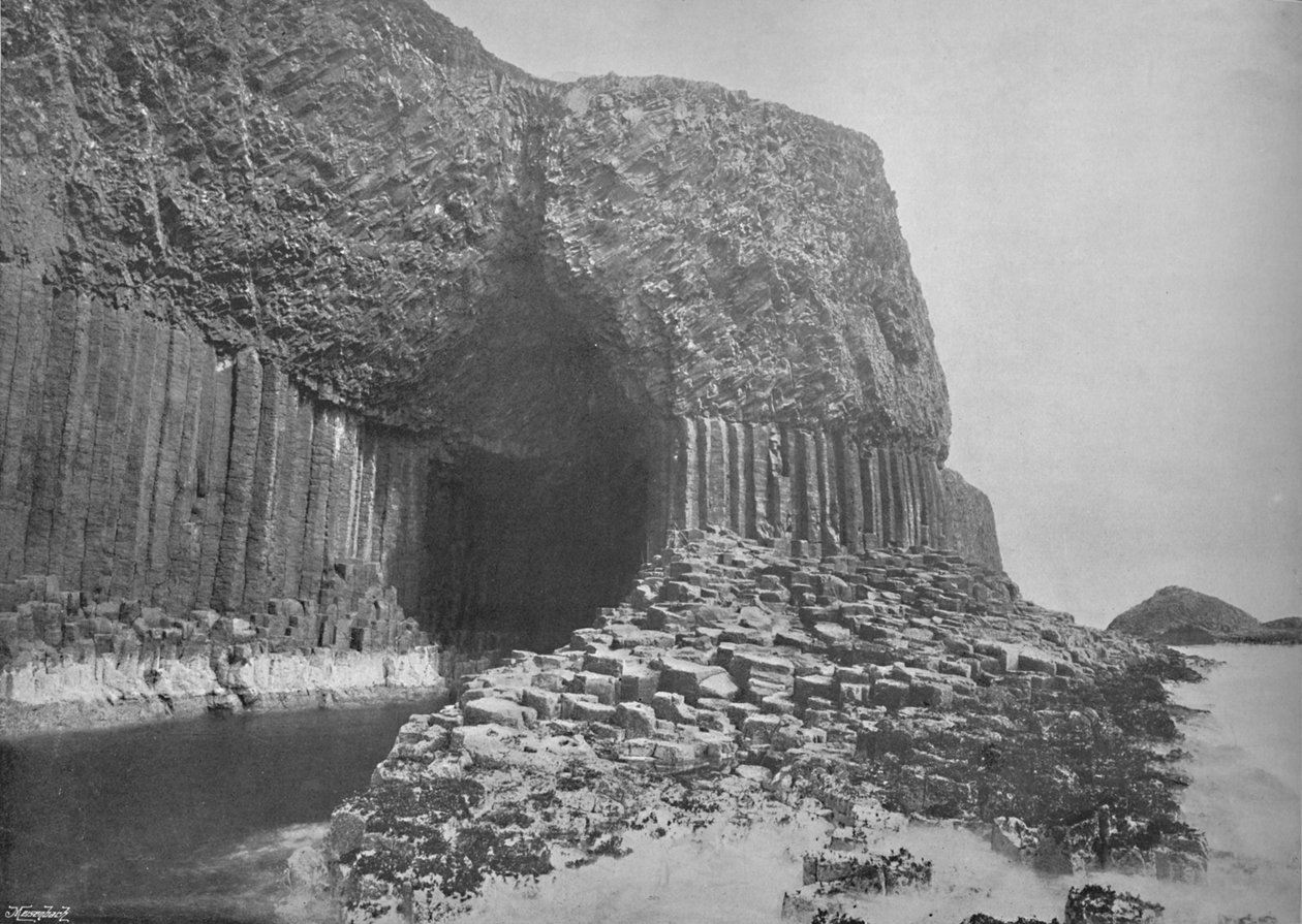 Staffa - Fingals-hulen, 1895 av Unbekannt