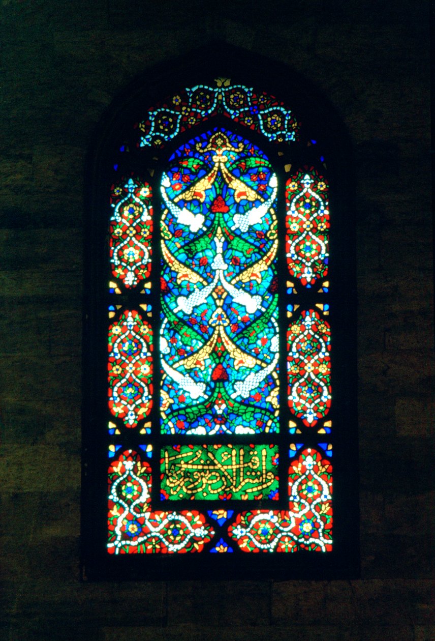 Glassmaleri, Suleymaniye-moskeen, 1557 av Unbekannt