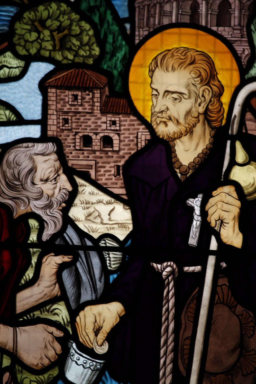 Glassmalerier i Saint-Honore d