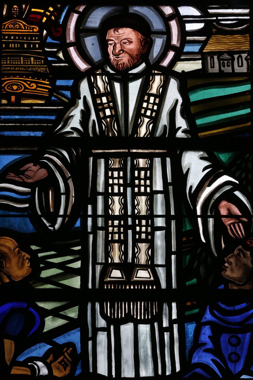 Glassmaleri vindu. Saint Vincent de Paul, Paris, Frankrike av Unbekannt