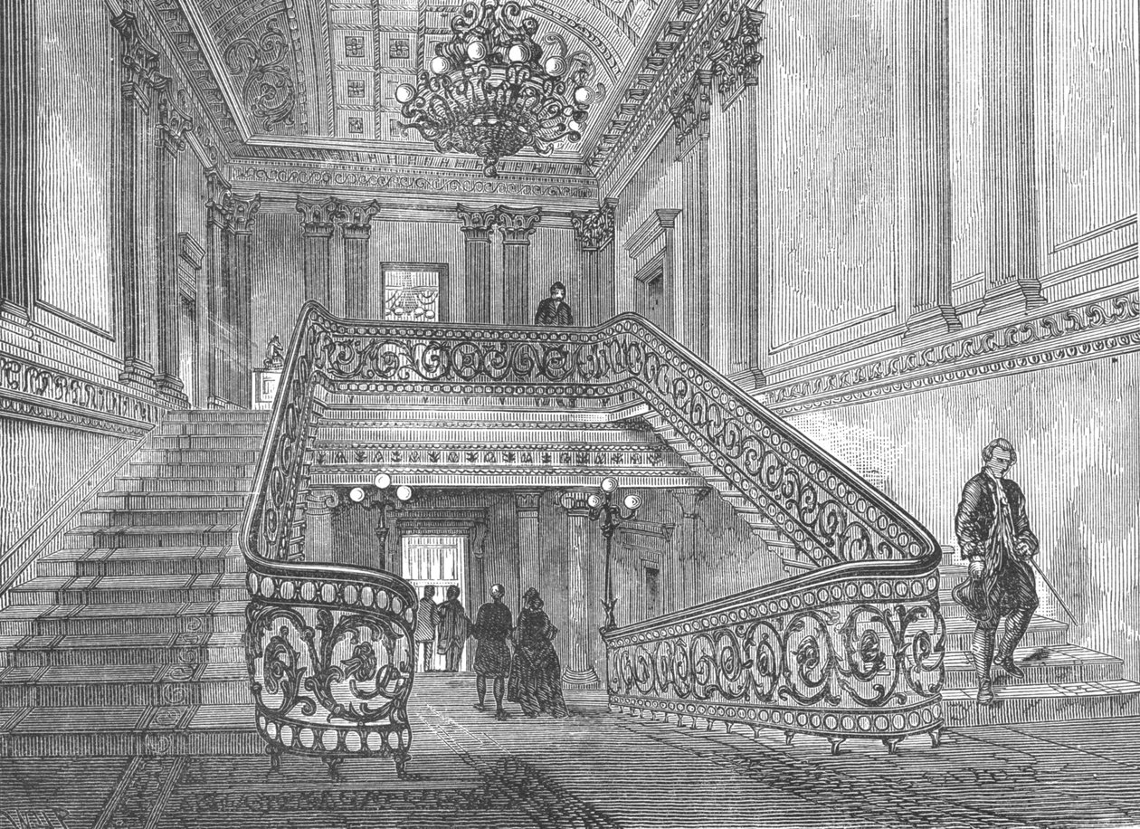 Trapp i Northumberland House, 1897 av Unbekannt