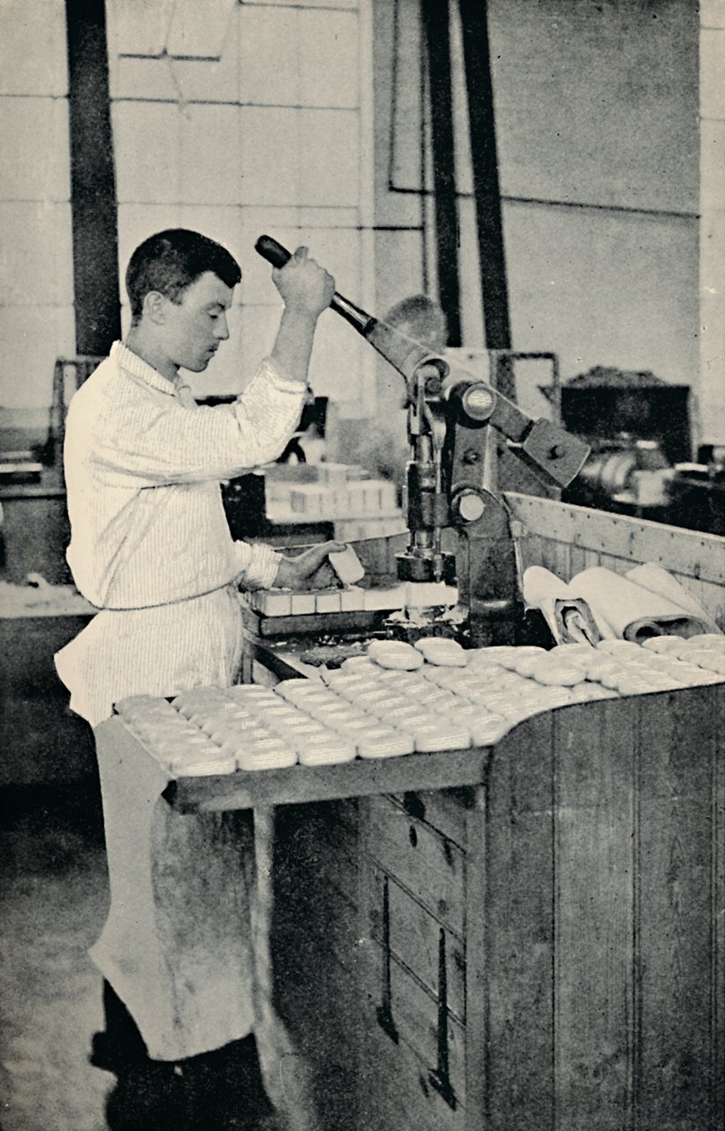 Stemplingsblokker av såpe, c1917 av Unbekannt