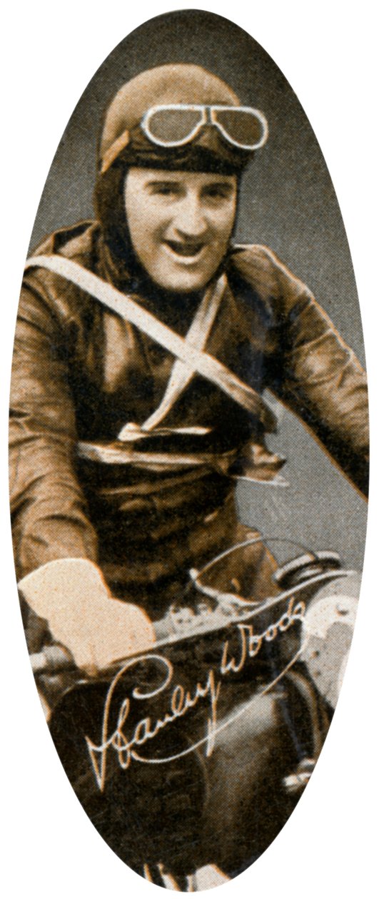 Stanley Woods 1903-1993, irsk motorsykkelracer, 1935 av Unbekannt