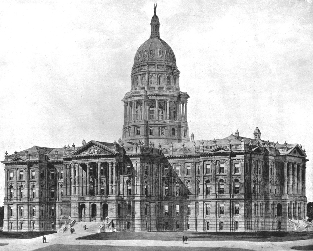 State House, Denver, Colorado, USA, c1900. av Unbekannt