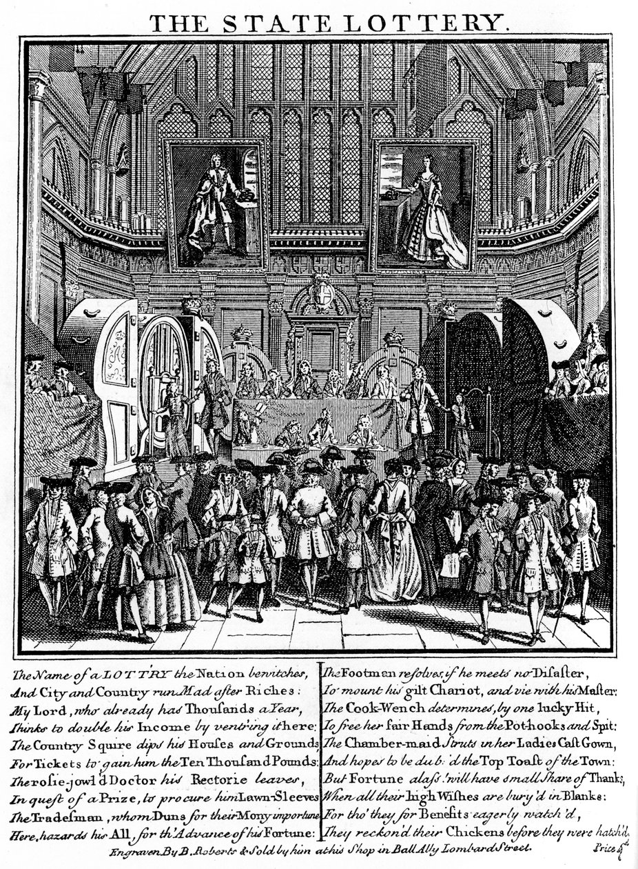 Statslotteriet, 1739 1894 av Unbekannt