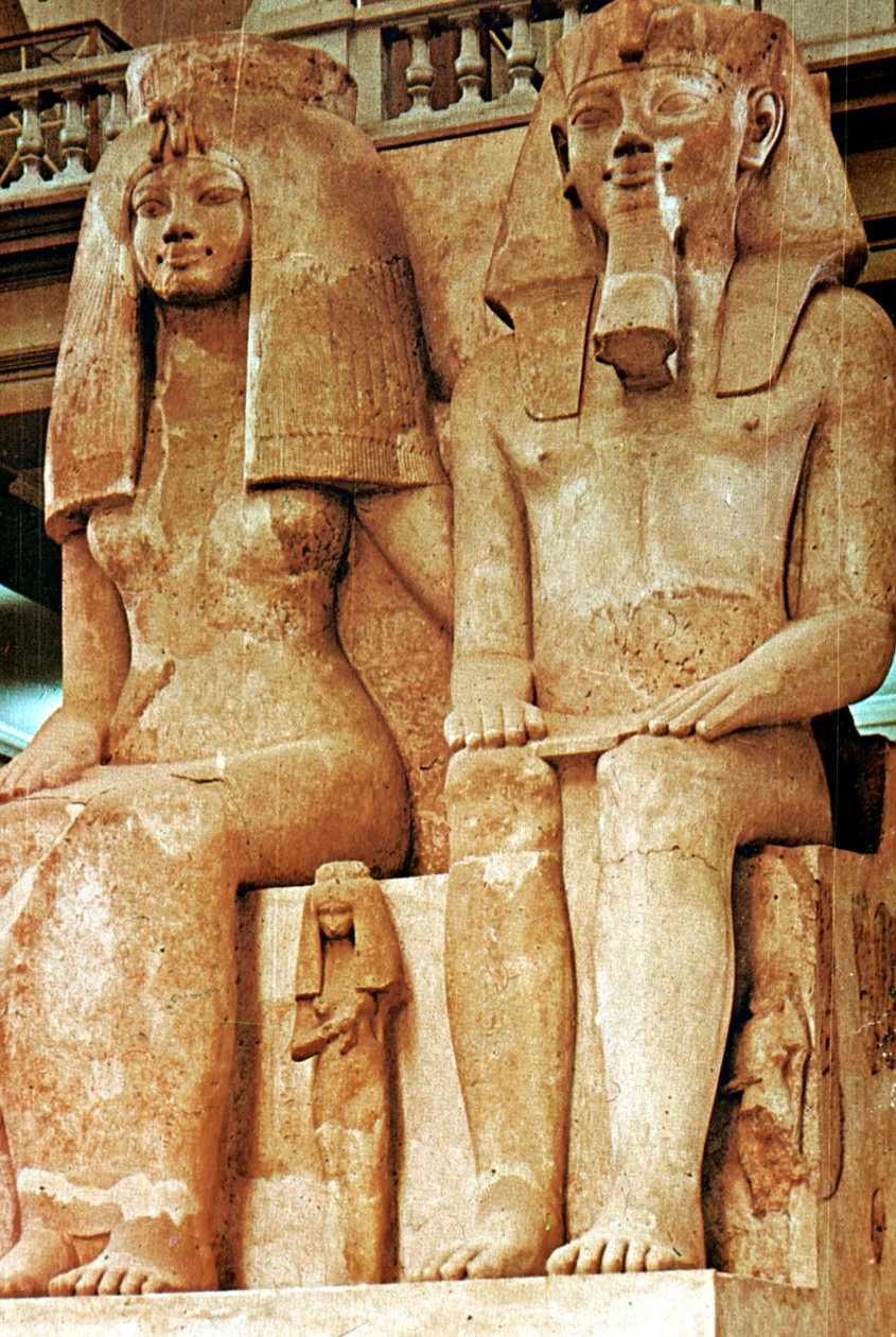 Statue, Amenophis III, Egypt, 18. dynasti av Unbekannt