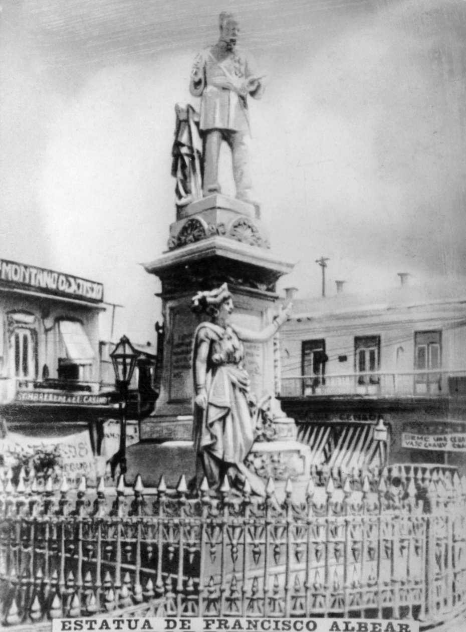 Statue av Francisco Albear, 1890, 1920-tallet av Unbekannt
