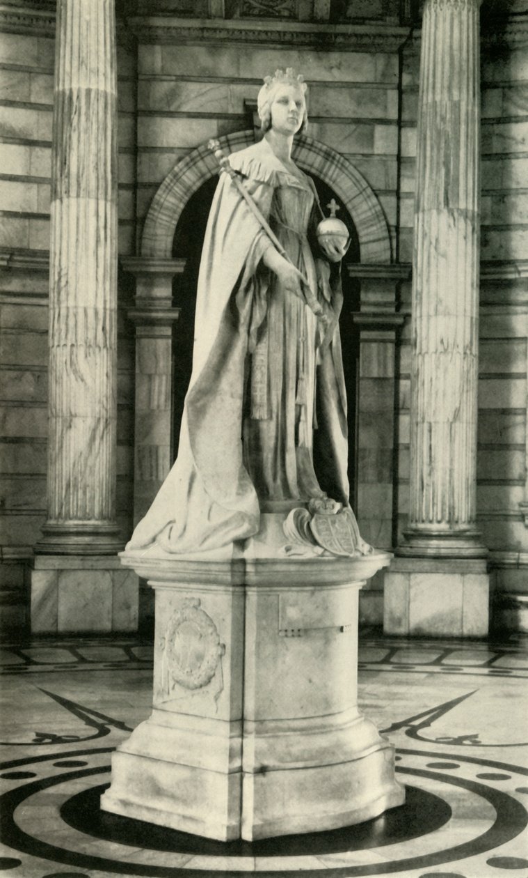 Statue av dronning Victoria, 1925. av Unbekannt