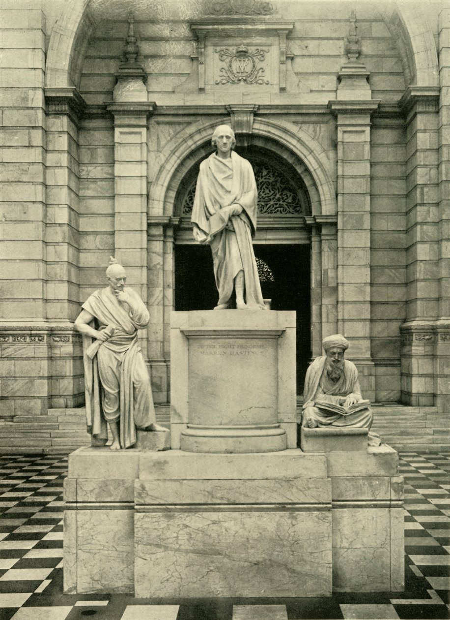 Statue av Warren Hastings, 1925. av Unbekannt