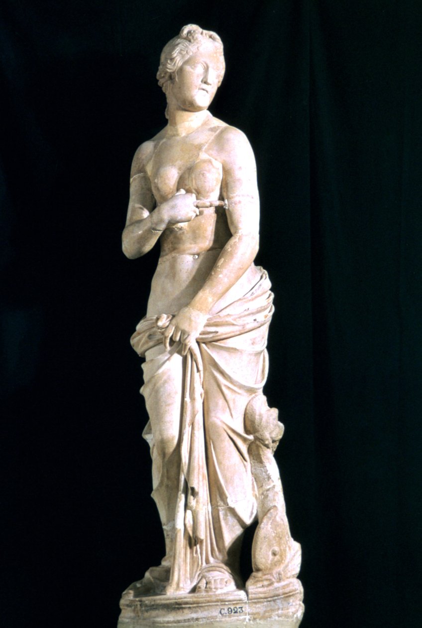Statue av den kyske Venus, fra Kartago av Unbekannt