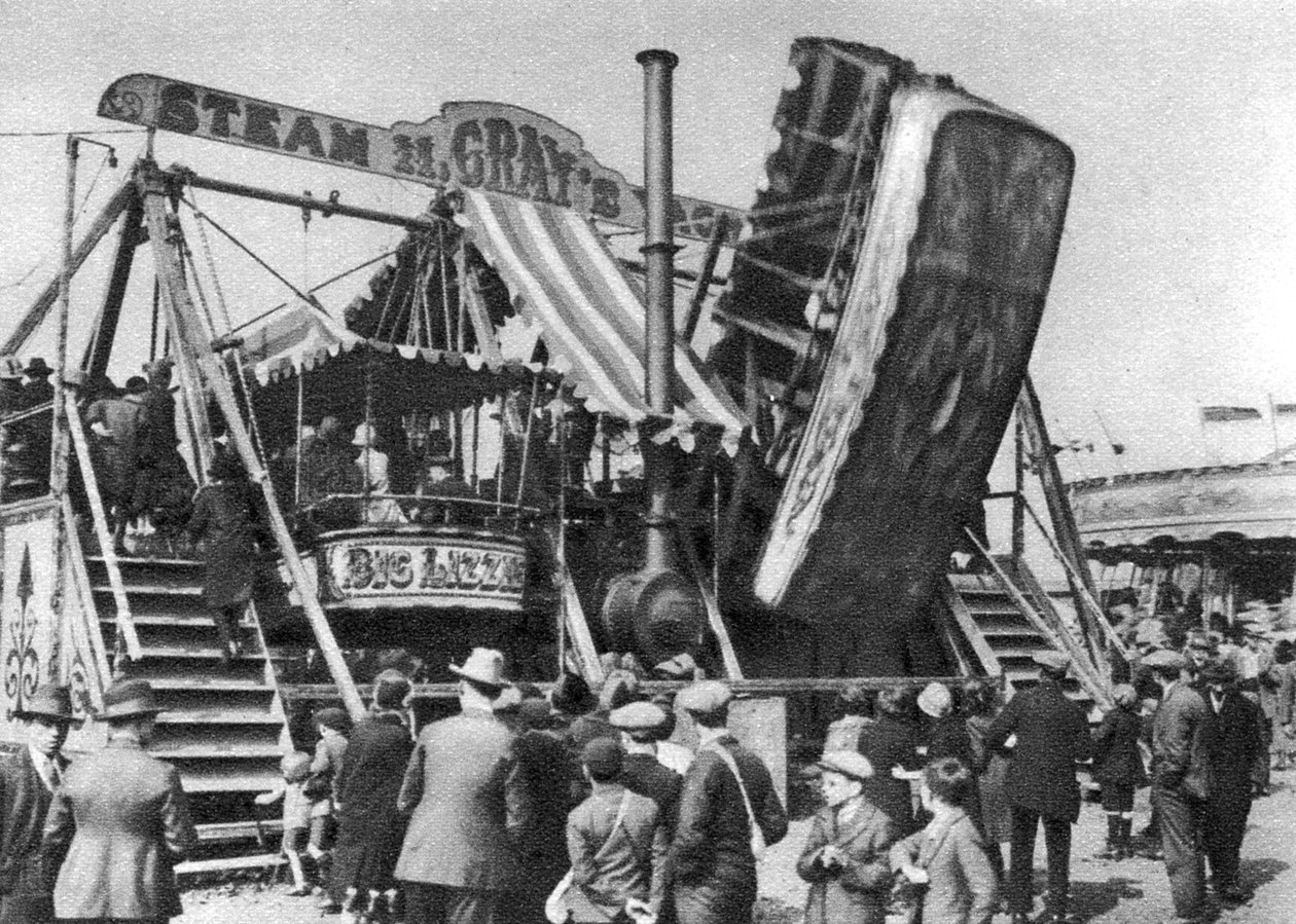Steam yacht, en festdagattraksjon på Hampstead Heath, London, 1926-1927 av Unbekannt