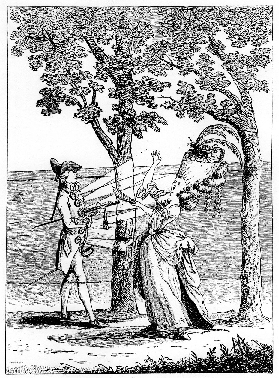 Stålknapper, knockout, 1777 av Unbekannt