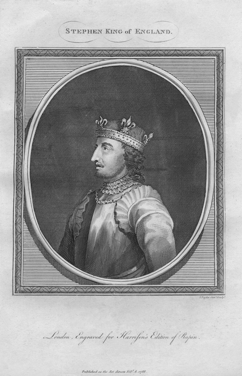 Stephen, konge av England, 1788. av Unbekannt