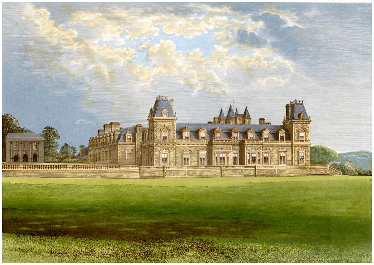 Stevenstone Park, Devon, hjemmet til Rolle-familien, c1880 av Unbekannt